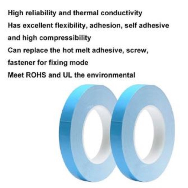 Double Side Thermal Conductive Adhesive Tape for Chip PCB LED Strip Heatsink